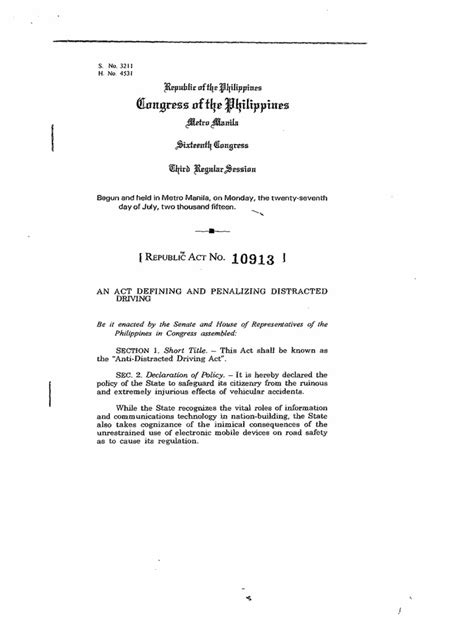 Republic Act No. 10913 .